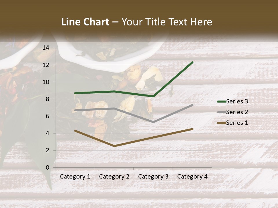 A Table Topped With Bowls Filled With Different Types Of Tea PowerPoint Template