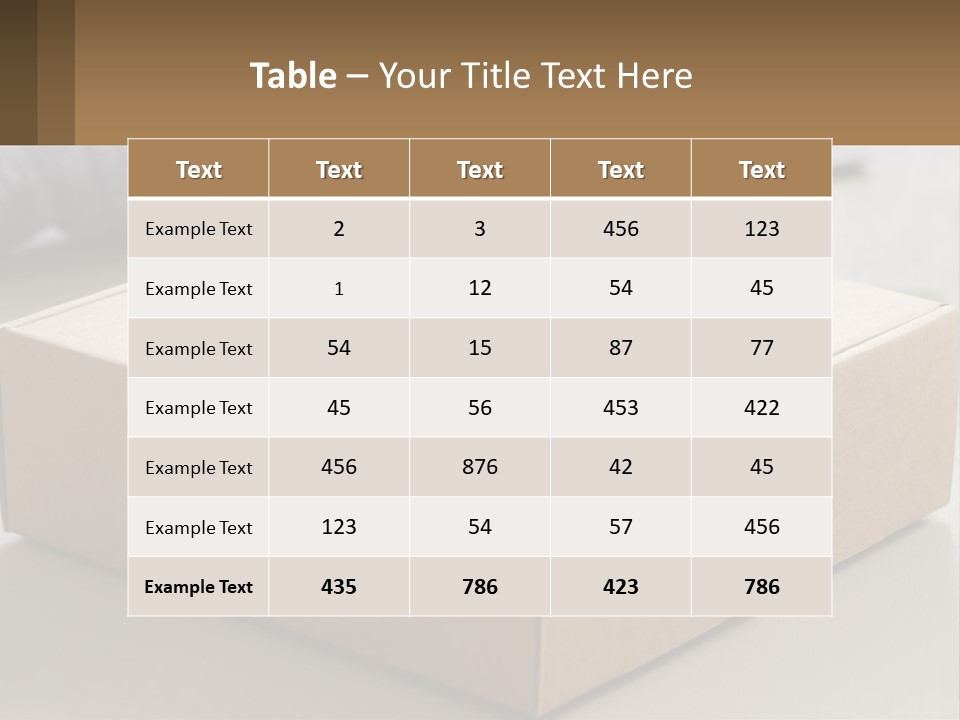 A Person Writing On A Piece Of Paper Next To A Wrapped Present Box PowerPoint Template