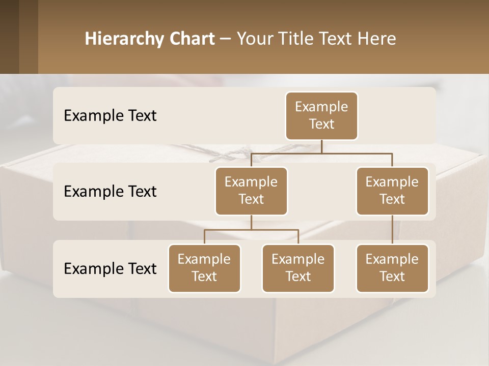 A Person Writing On A Piece Of Paper Next To A Wrapped Present Box PowerPoint Template
