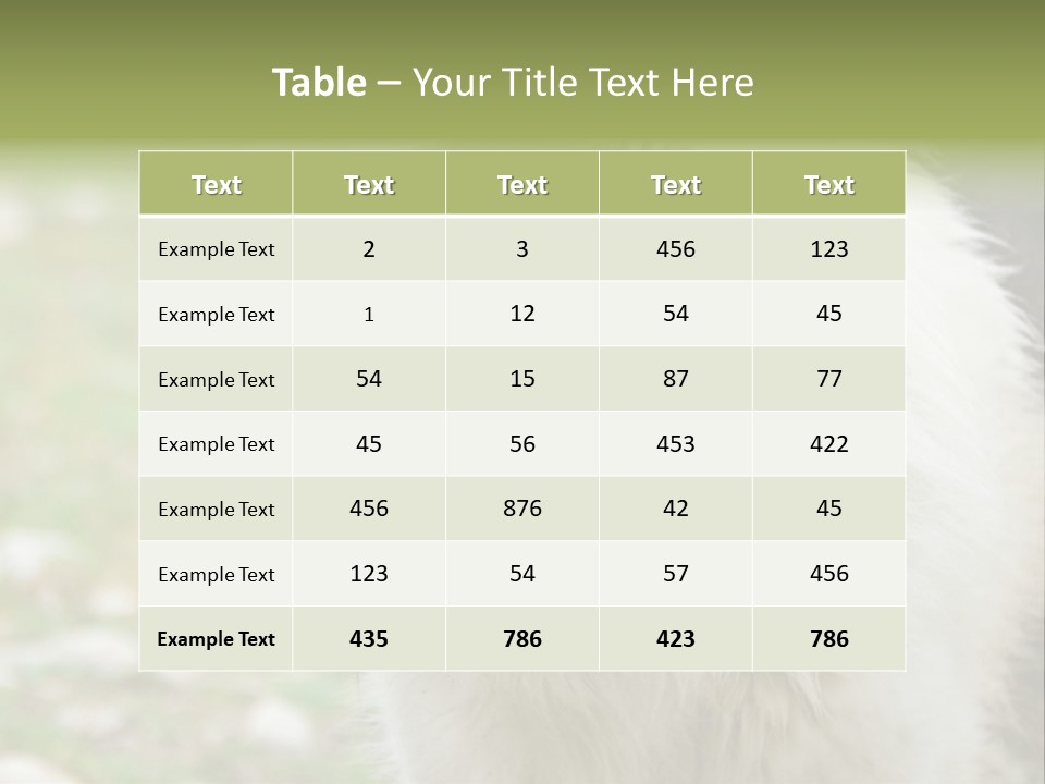 A Black And White Dog With His Mouth Open PowerPoint Template