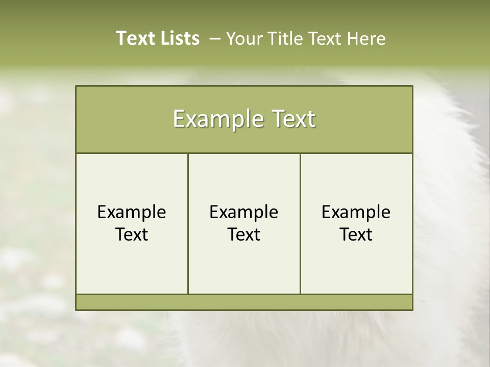 A Black And White Dog With His Mouth Open PowerPoint Template