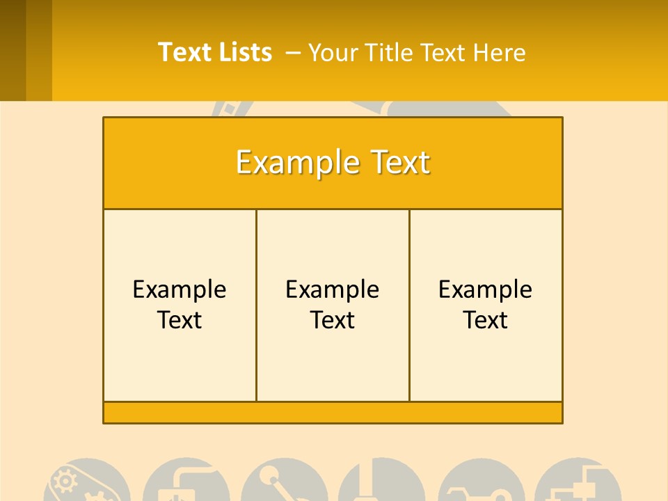 A Yellow And Black Poster With A Machine PowerPoint Template