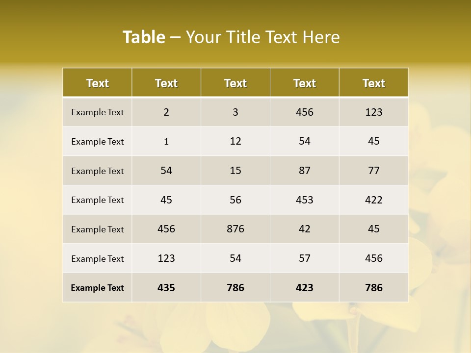 A Bee On A Yellow Flower Powerpoint Template PowerPoint Template