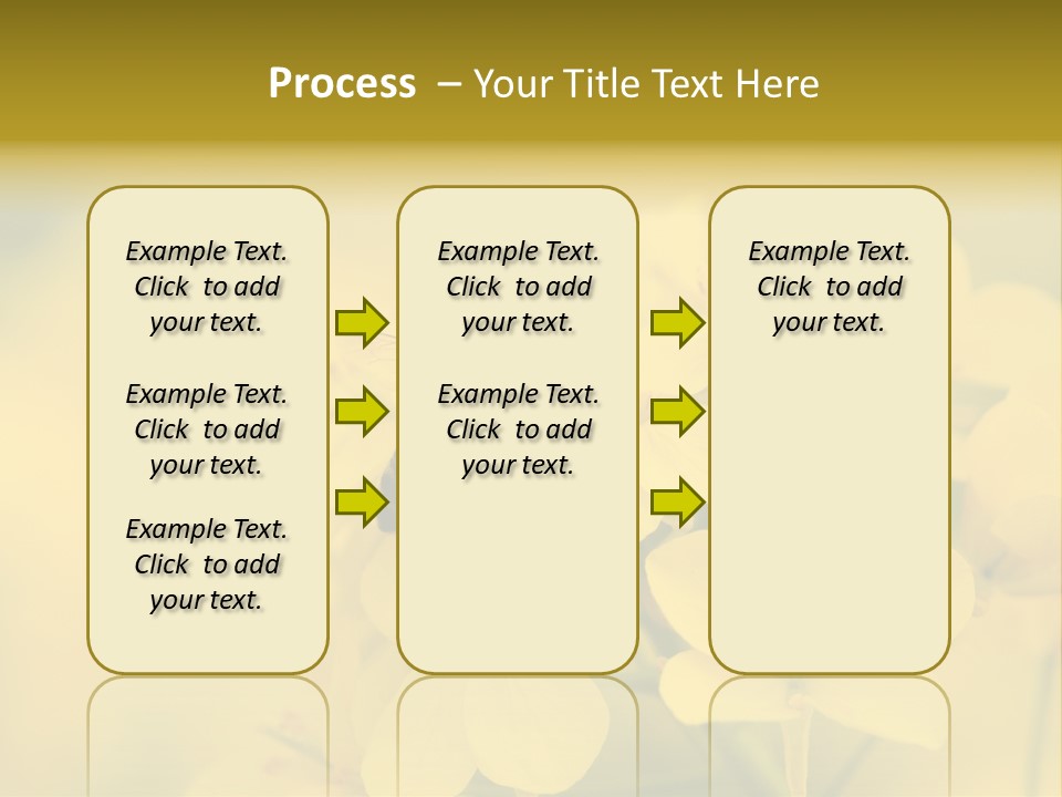 A Bee On A Yellow Flower Powerpoint Template PowerPoint Template