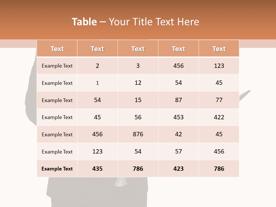 A Man In A Suit Holding A Folder PowerPoint Template