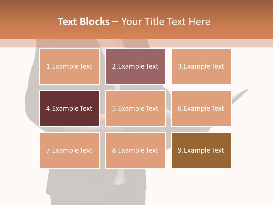 A Man In A Suit Holding A Folder PowerPoint Template