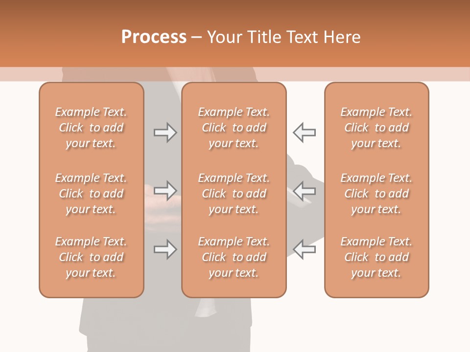 A Man In A Suit Holding A Folder PowerPoint Template
