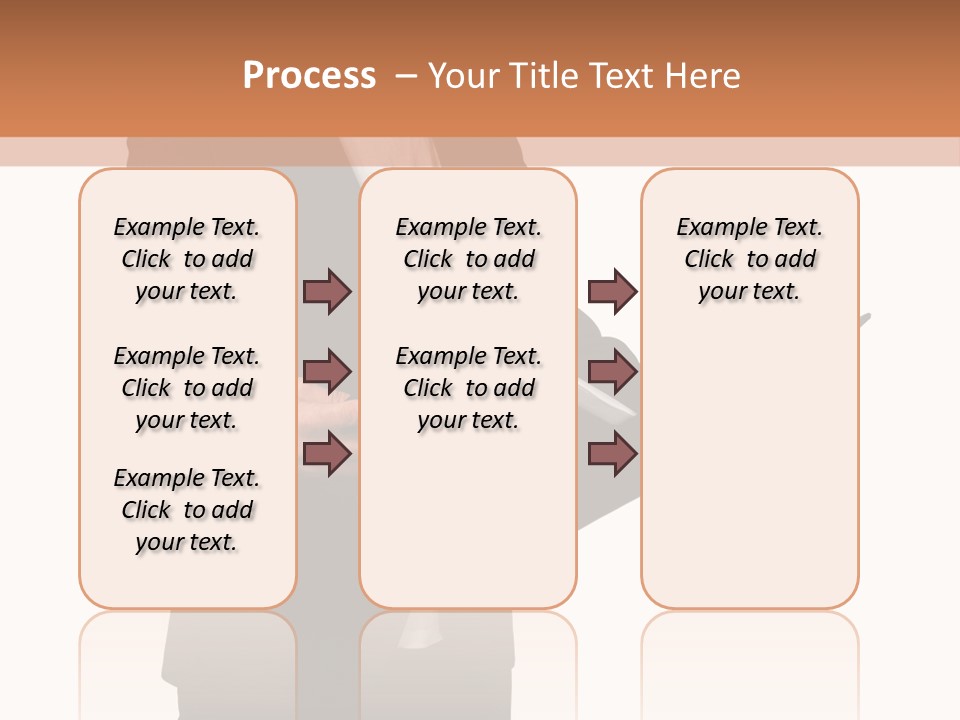 A Man In A Suit Holding A Folder PowerPoint Template