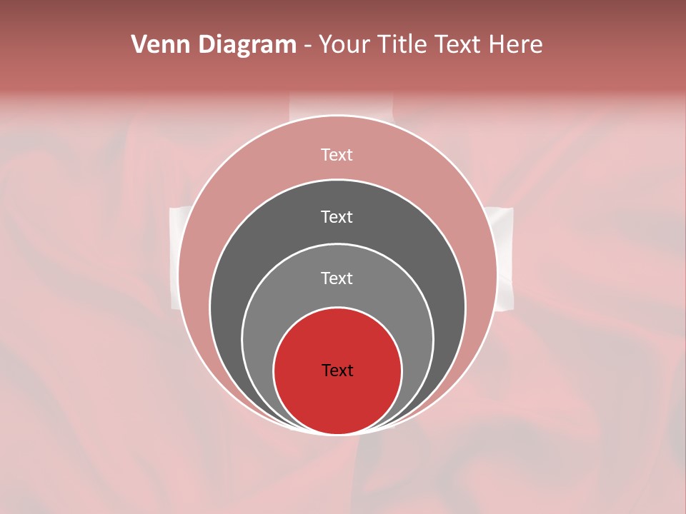 A Red And White Flag With A White Cross On It PowerPoint Template