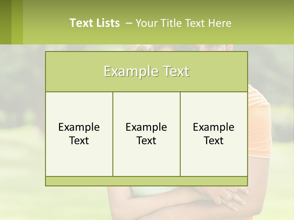 A Man And Woman Hugging Each Other In A Park PowerPoint Template