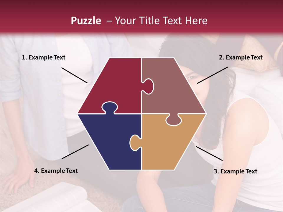 A Group Of Women Sitting On The Floor With Laptops PowerPoint Template