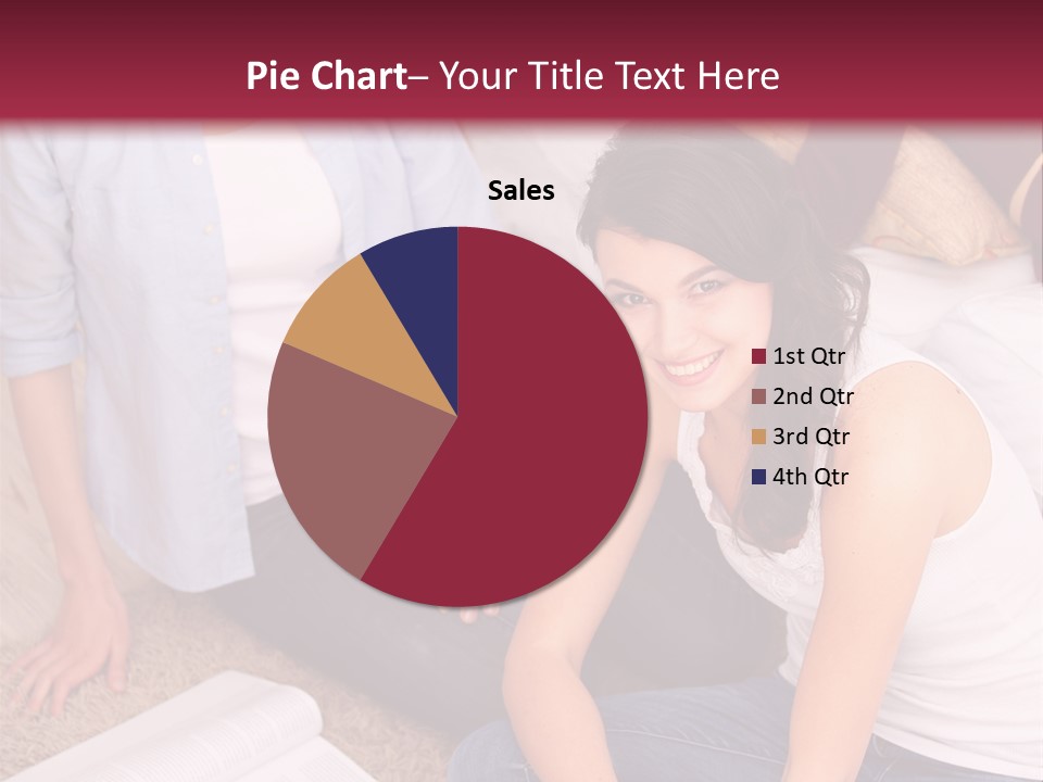 A Group Of Women Sitting On The Floor With Laptops PowerPoint Template