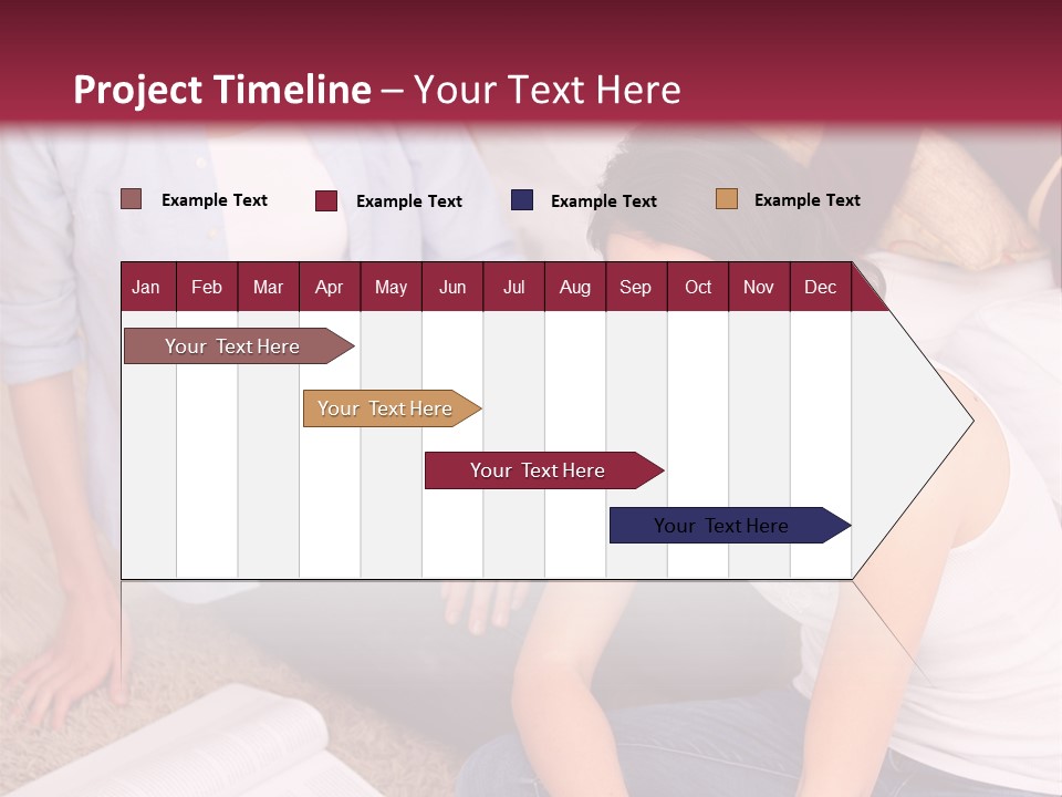 A Group Of Women Sitting On The Floor With Laptops PowerPoint Template