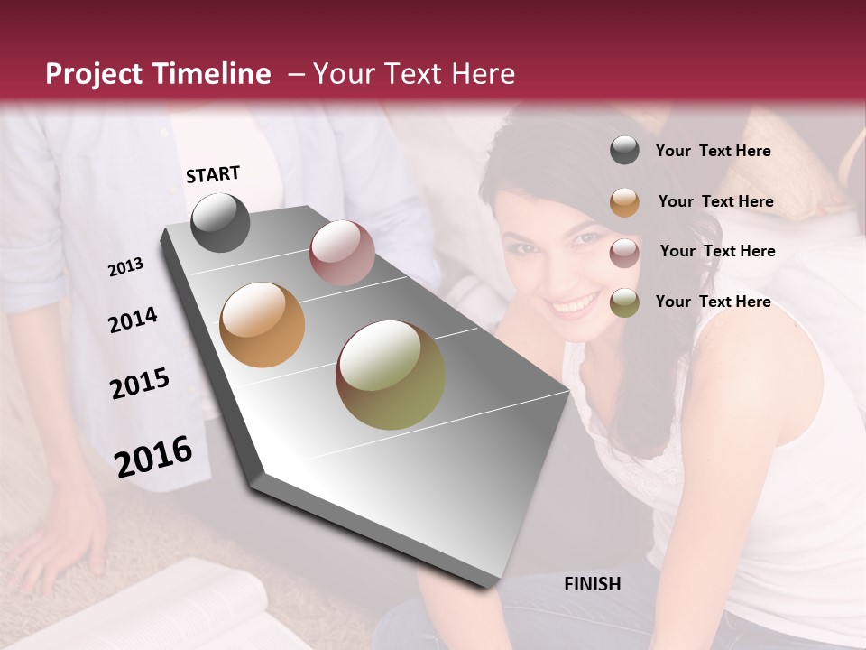 A Group Of Women Sitting On The Floor With Laptops PowerPoint Template