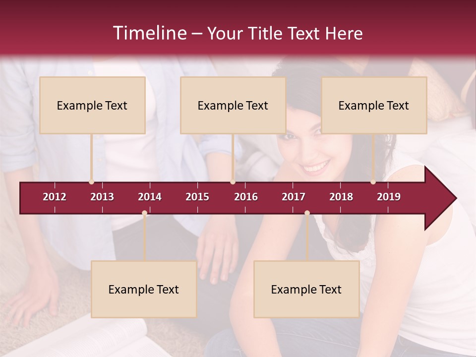 A Group Of Women Sitting On The Floor With Laptops PowerPoint Template