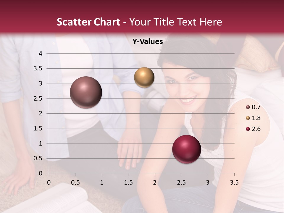 A Group Of Women Sitting On The Floor With Laptops PowerPoint Template