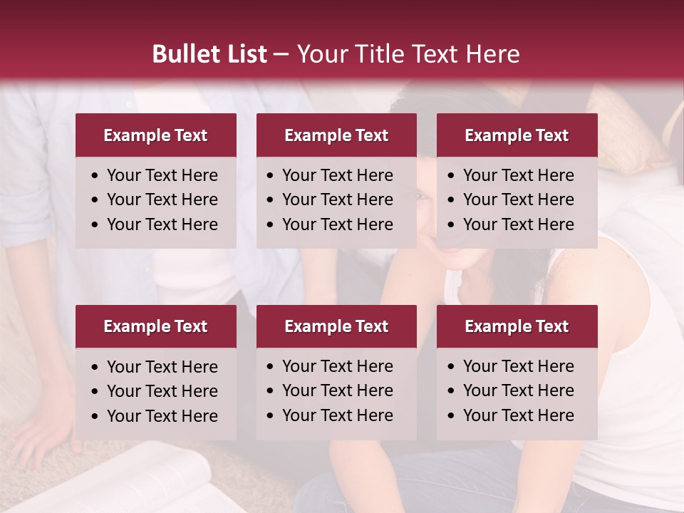 A Group Of Women Sitting On The Floor With Laptops PowerPoint Template