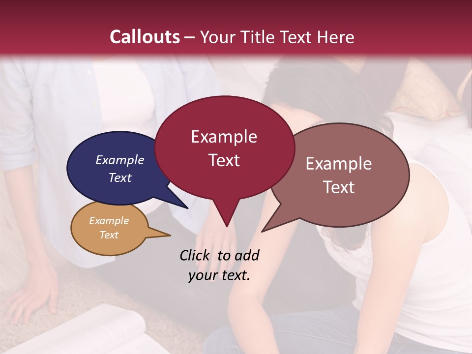 A Group Of Women Sitting On The Floor With Laptops PowerPoint Template