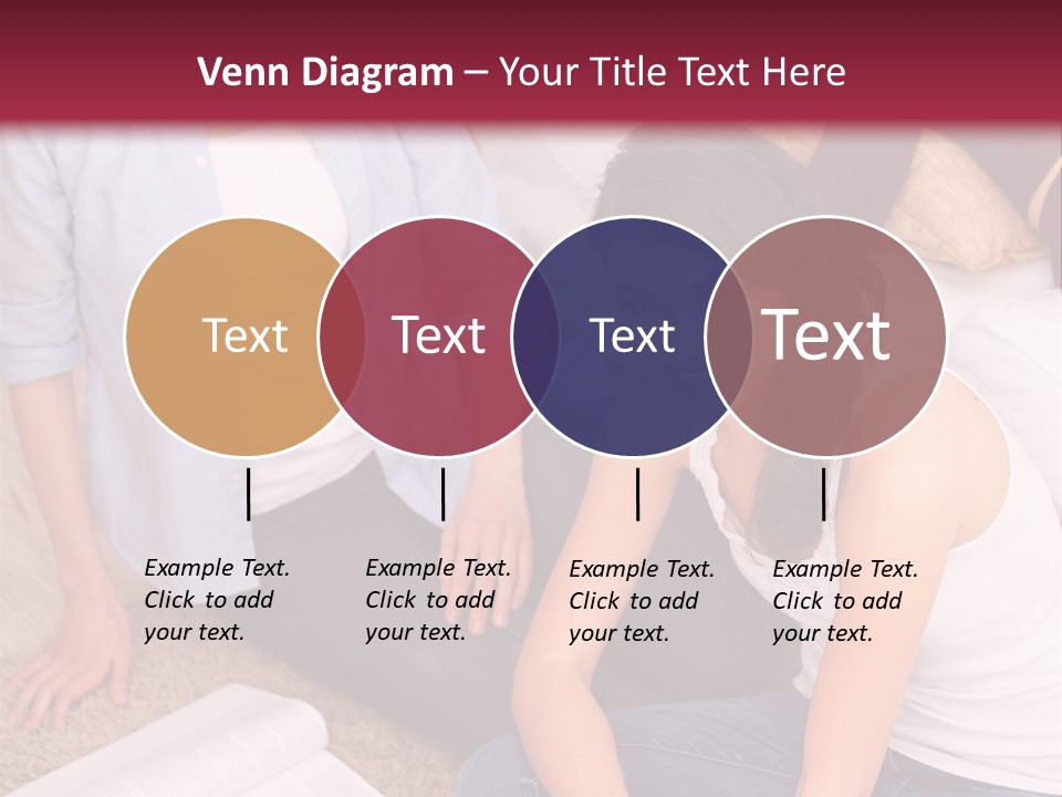 A Group Of Women Sitting On The Floor With Laptops PowerPoint Template