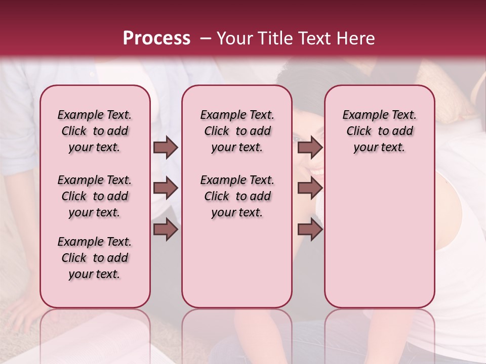 A Group Of Women Sitting On The Floor With Laptops PowerPoint Template