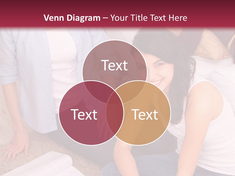 A Group Of Women Sitting On The Floor With Laptops PowerPoint Template