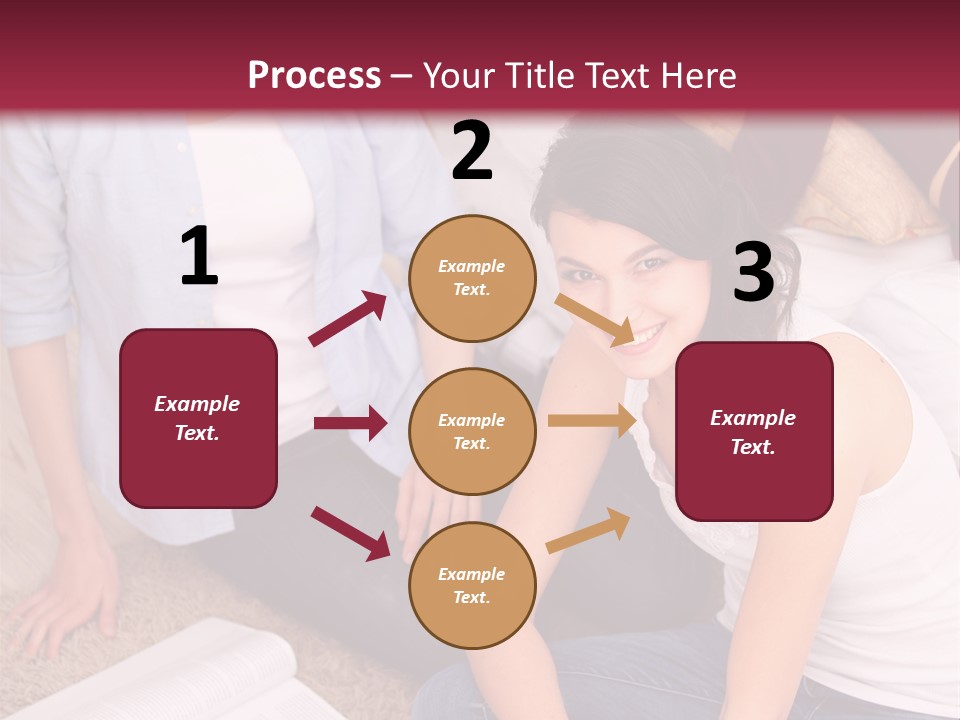 A Group Of Women Sitting On The Floor With Laptops PowerPoint Template