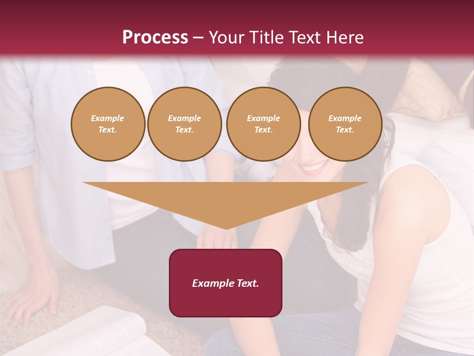 A Group Of Women Sitting On The Floor With Laptops PowerPoint Template