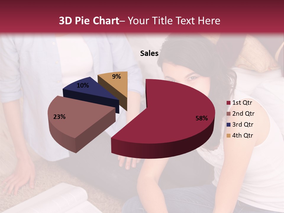 A Group Of Women Sitting On The Floor With Laptops PowerPoint Template