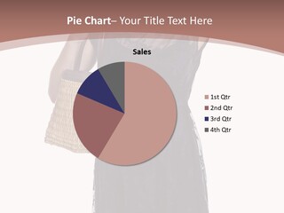 A Woman In A Hat And Sunglasses Holding A Basket PowerPoint Template