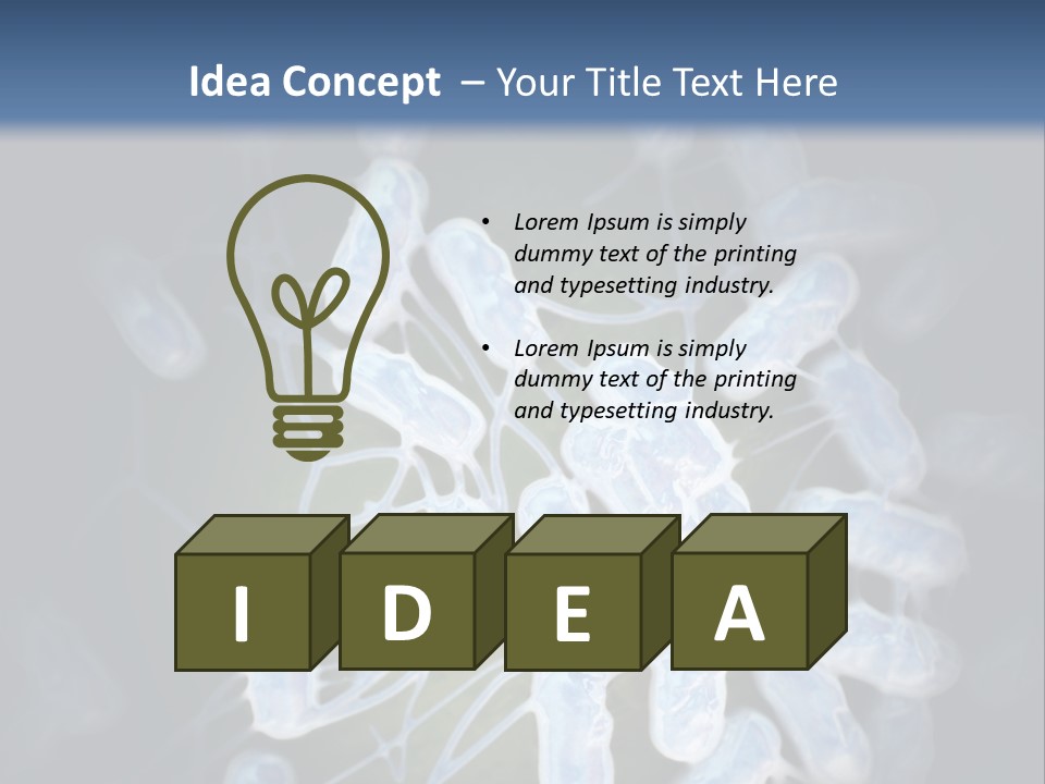 An Image Of A Group Of Germs Powerpoint Presentation PowerPoint Template