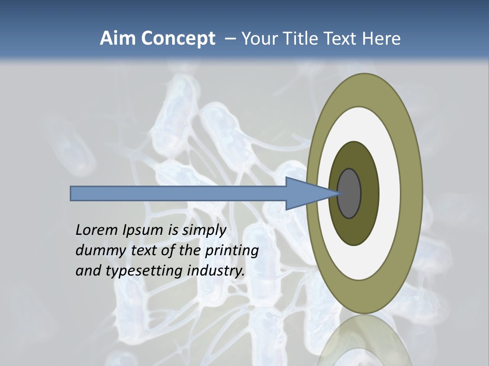 An Image Of A Group Of Germs Powerpoint Presentation PowerPoint Template