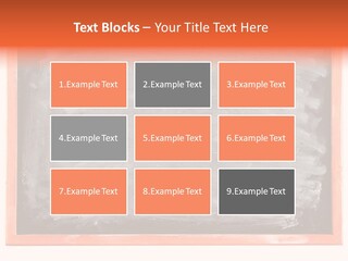 A Blackboard With A Red Frame With A Name Of Presentation On It PowerPoint Template