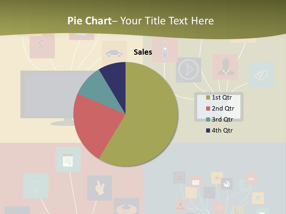 A Set Of Four Different Types Of Computers PowerPoint Template