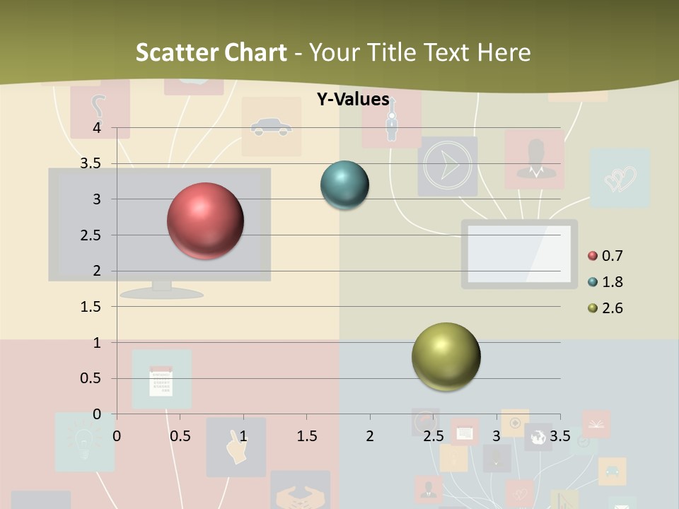 A Set Of Four Different Types Of Computers PowerPoint Template