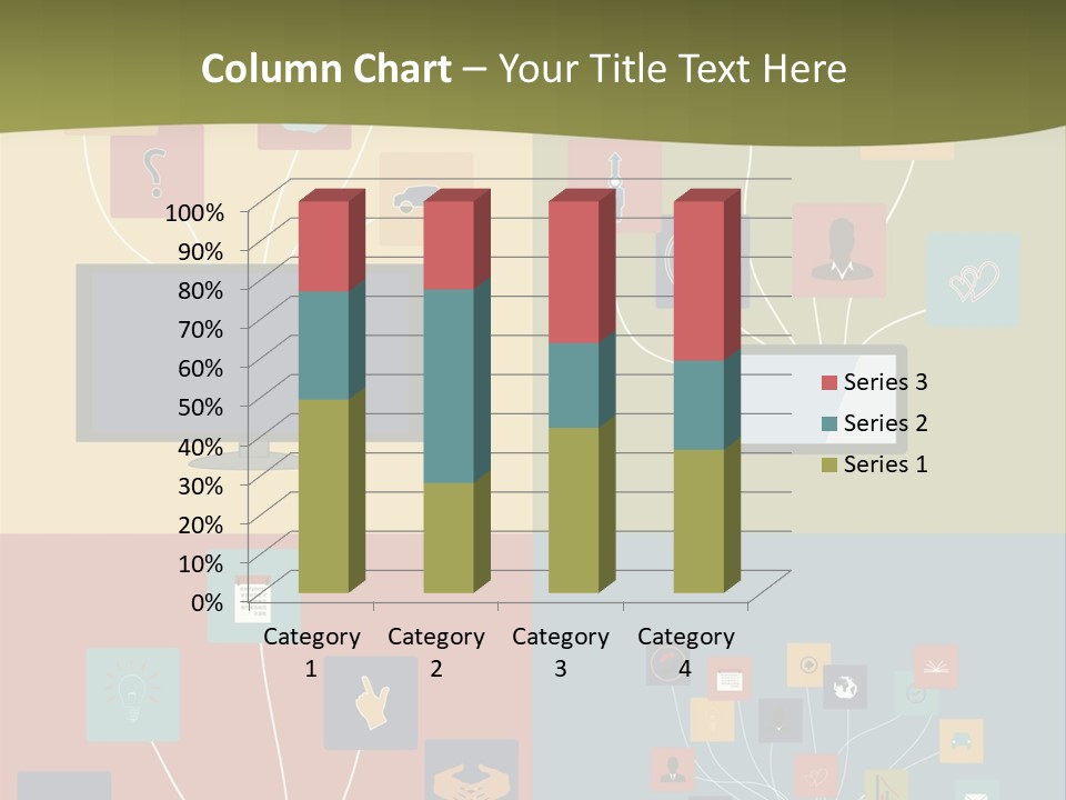 A Set Of Four Different Types Of Computers PowerPoint Template
