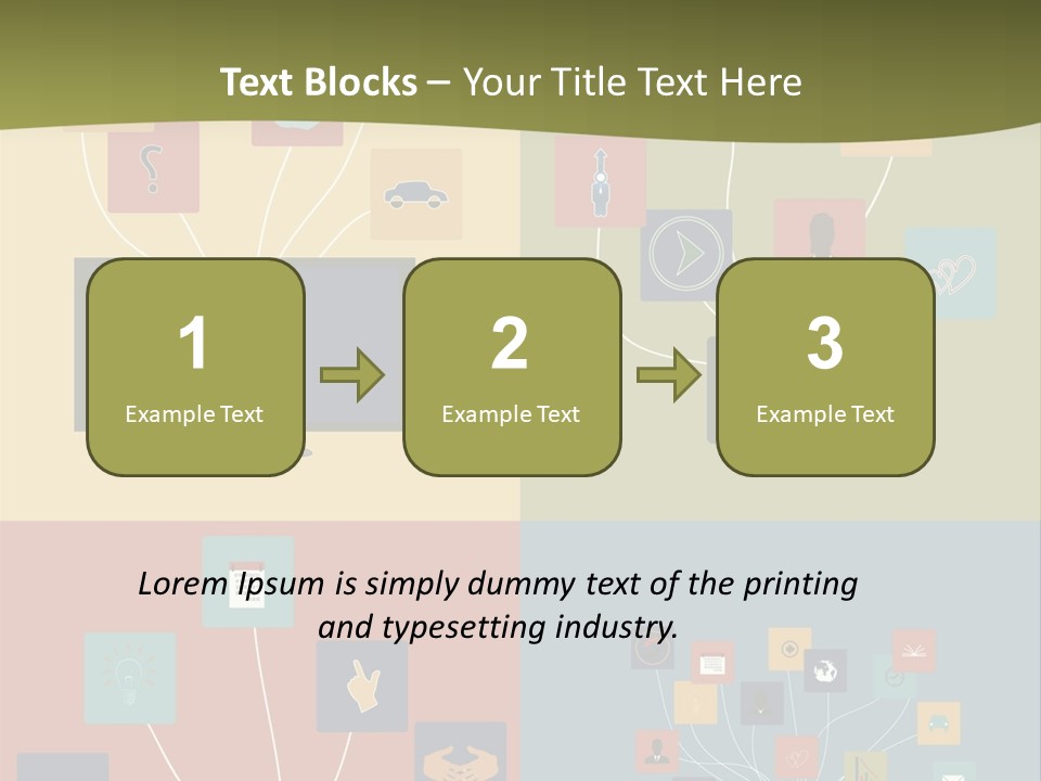 A Set Of Four Different Types Of Computers PowerPoint Template
