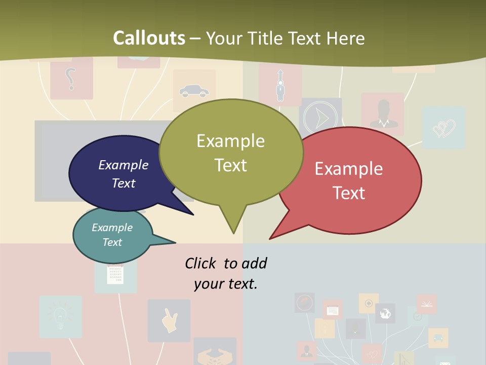 A Set Of Four Different Types Of Computers PowerPoint Template