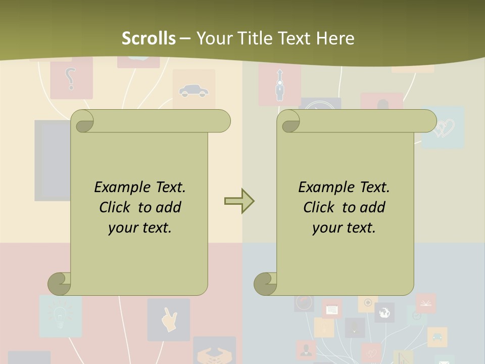 A Set Of Four Different Types Of Computers PowerPoint Template