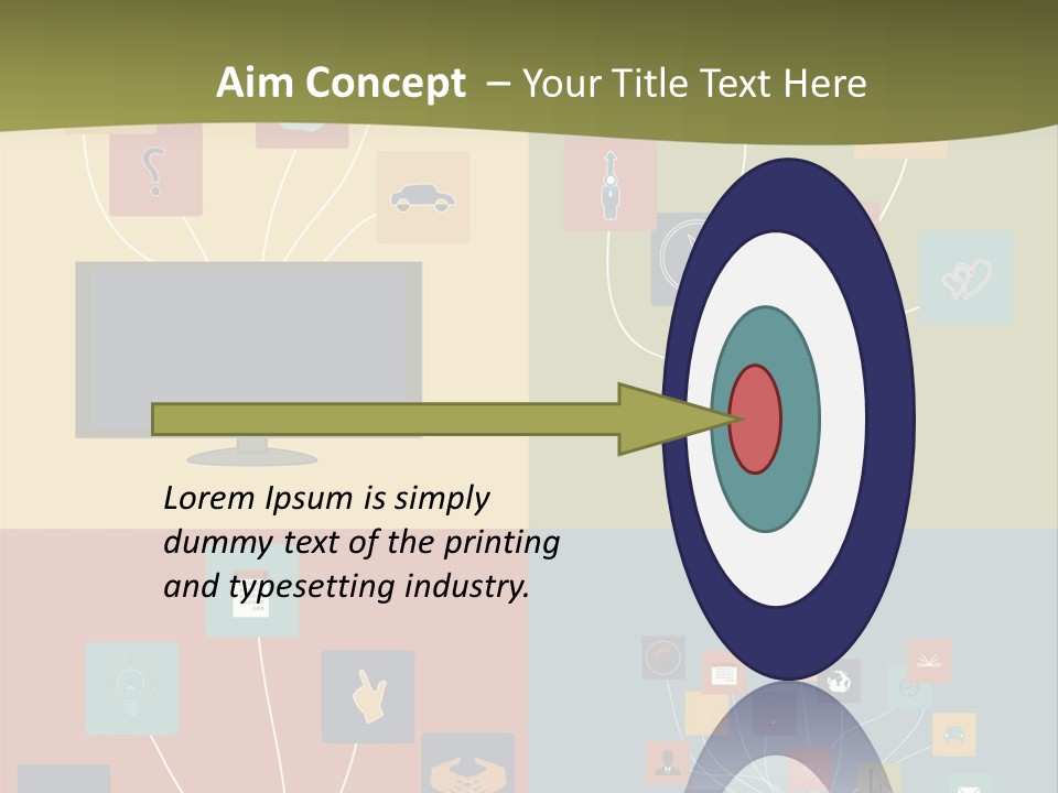 A Set Of Four Different Types Of Computers PowerPoint Template