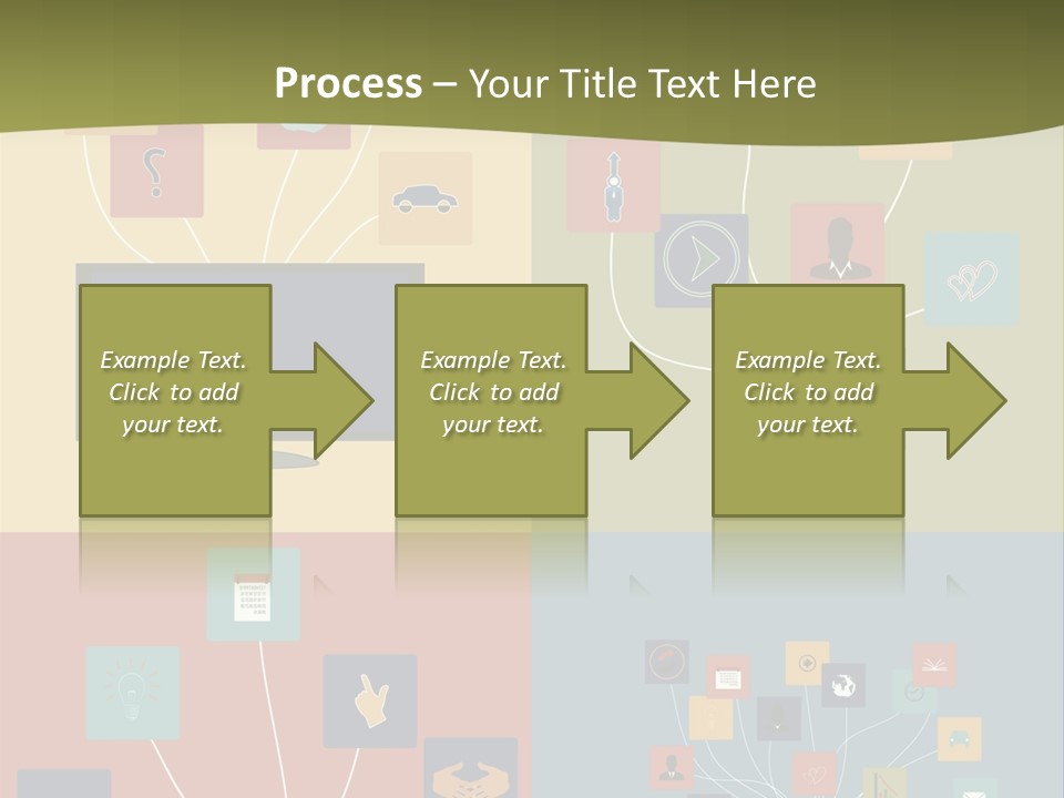 A Set Of Four Different Types Of Computers PowerPoint Template