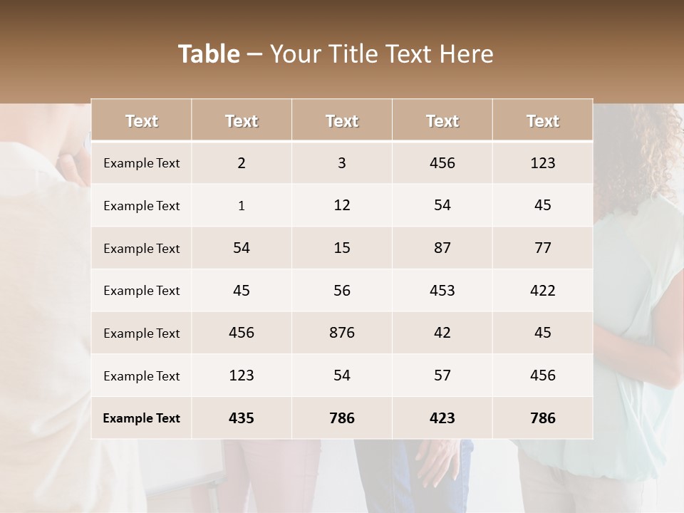 A Group Of People Standing In Front Of A Whiteboard PowerPoint Template