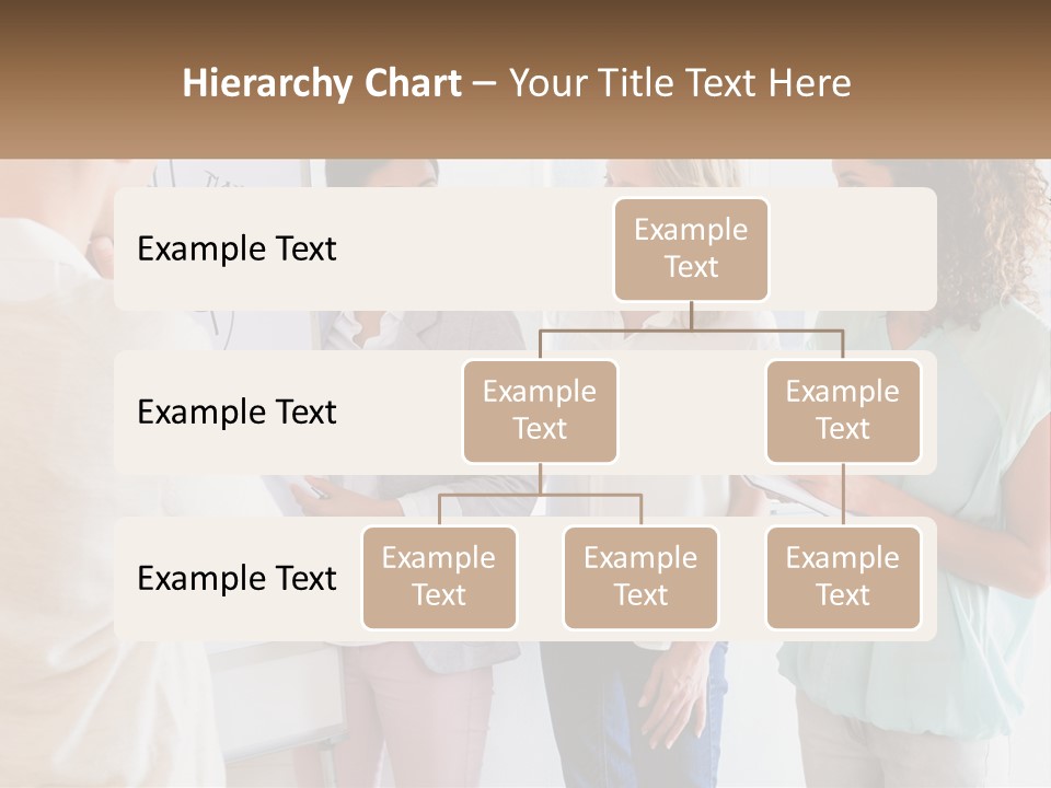 A Group Of People Standing In Front Of A Whiteboard PowerPoint Template