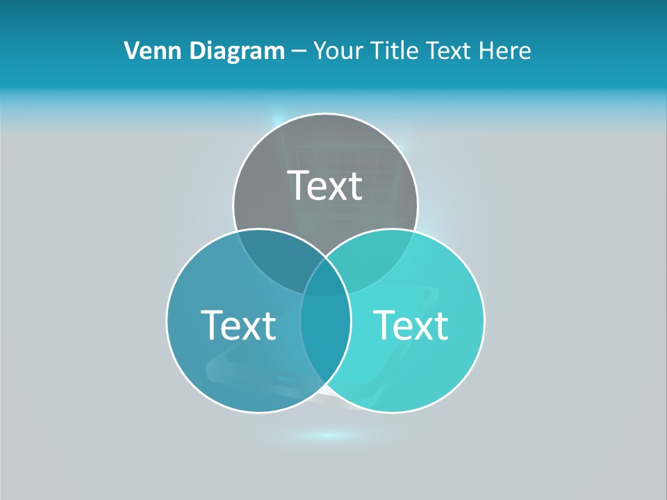 A Shopping Cart On Top Of A Cell Phone PowerPoint Template