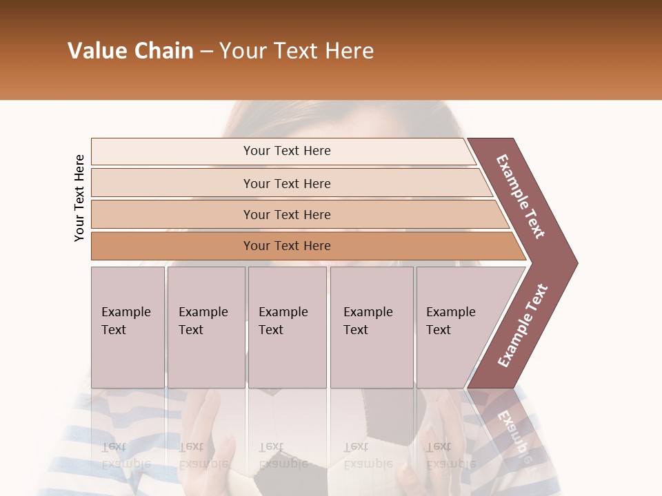 A Woman Holding A Soccer Ball In Her Hands PowerPoint Template