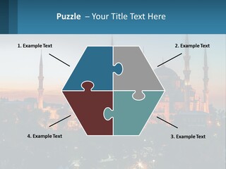 A Picture Of A Building With A Sky Background PowerPoint Template