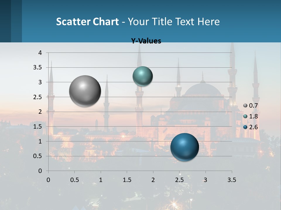 A Picture Of A Building With A Sky Background PowerPoint Template