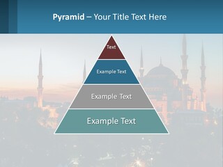 A Picture Of A Building With A Sky Background PowerPoint Template