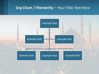 A Picture Of A Building With A Sky Background PowerPoint Template