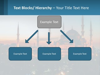 A Picture Of A Building With A Sky Background PowerPoint Template