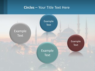 A Picture Of A Building With A Sky Background PowerPoint Template